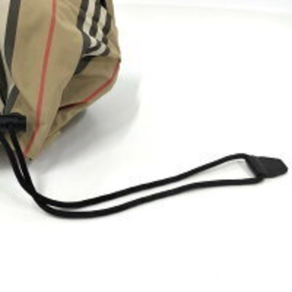BURBERRY drawstring handbag Nova check - Picture 4 of 9